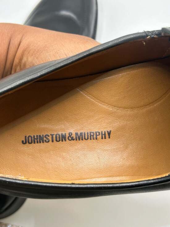 Johnston & Murphy Alcott Penny Loafer Black Leather Men's Size 12M - Picture 4 of 5